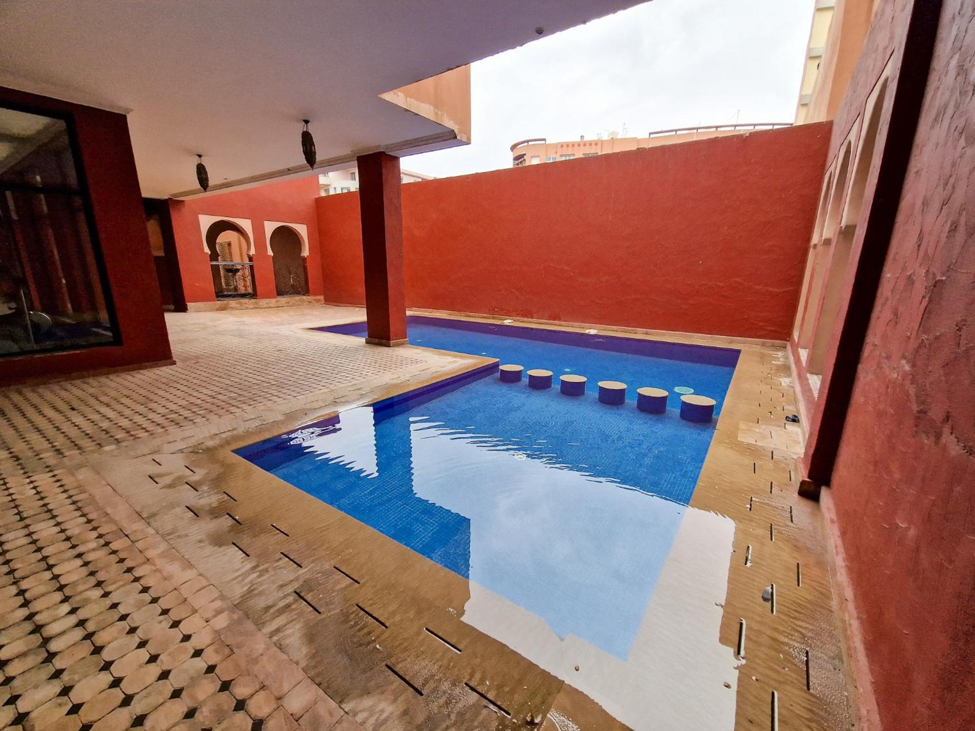 Superbe Appartement Piscine Gueliz มาร์ราเกช ภายนอก รูปภาพ